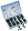 Grommet Kit, Assorted Bend & Edge, Black, 100 Pieces; Kit Contents Hellermanntyton - 25M4941 - Newark, An Avnet Company
