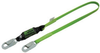 Miller 913PC Green Shock-Absorbing Lanyard - 6 ft Length - 612230-15000 - 612230-15000 - R. S. Hughes Company, Inc.