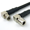 RA SMA Male to RA QMA Male Cable LMR-240 Coax in 48 Inch with Times Microwave Connectors - FMC0423240-48 - Fairview Microwave Inc.