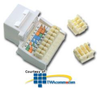 Allen Tel Category 5e Modular Snap In Jack -- AT55 - Image