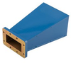 WR-187 Waveguide Standard Gain Horn Antenna With Flange, 10 dBi Gain and 3.95 GHz to 5.85 GHz - FM9861B-10 - Fairview Microwave Inc.