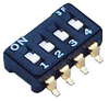 Dip Switch, Spst-No, 0.1A, 6V, Smd; No. Of Circuits Nidec Copal Electronics - 97AH8215 - Newark, An Avnet Company