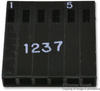 Wire-Board Connector Receptacle, 6 Position, 2.54Mm; Product Range Amp - Te Connectivity - 30AC2834 - Newark, An Avnet Company