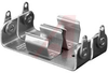 Battery Holder; AA; 0.531/0.565 in. O.D; Aluminum; Screw Mount; 2; Eyelet - 70182566 - Allied Electronics, Inc.
