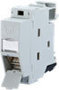 RJ45 DIN Rail Wall Outlets -- 130b127003-e