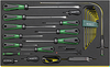 TCS 4724/4840+10767 - DRALL set of screwdrivers 24 pcs. in TCS inlay - 96830706 - Stahlwille North America