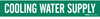 Self-Sticking Vinyl Pipe Marker - 7072-1HV - Brady Corporation
