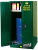 Justrite Sure-Grip EX 55 gal Green Hazardous Material Storage Cabinet - 697841-11469 - 697841-11469 - R. S. Hughes Company, Inc.