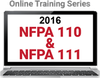 NFPA 110 and NFPA 111 (2016) Online Training Series - Image