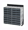 Interlocking Cabinet, 48Drawer, Gry; No. Of Drawers Quantum Storage - 44AC6047 - Newark, An Avnet Company