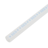 HST540 Series High Adhesive Flow Dual Wall Heat Shrink, Clear/Blue, 20-8 Ga, 4:1 Shrink Ratio, 48