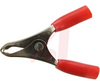 PETITE PLIER-TYPE CLIP, STEEL, 15 AMP,WITH RED INSULATORS - 70062241 - Allied Electronics, Inc.