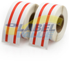 Seiko Compatible LV-SLP-FLR File Labels, Red Stripe - LV-SLP-FLR - LabelValue