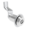 VISE ACTION® Compression Latch, Large Size, 7 mm Triangle, Aluminum Alloy, Powder Coated, Clear, 56 mm  Grip - E3-103-1806 - Southco