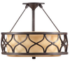 9018-SFM COB Semi-Flush Mts.-Drum Shade - 376489 - Capital Lighting, Inc.