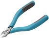 Erem Round Diagonal Flush Steel Flush Cutting Plier 2477E - 5 in Length - ESD Safe Foam Cushion Grip - 037103-21631 - R. S. Hughes Company, Inc.