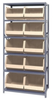 Quantum Storage Systems Giant Open Hopper Storage Units - 52667 - U.S. Plastic Corporation