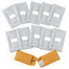 Keystone Faceplates, Frames - 298-CFPE2WH-X-ND - DigiKey