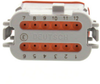 Rectangular Connectors, Heavy Duty - DT Series - DT06-12SA-CE05 - LADD Distribution