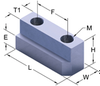 3.0MM x 60° Serrated - Jaw Nuts - KW21-24JN - Dillon Manufacturing, Inc.
