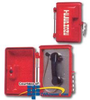 Allen Tel Single Line Phone with No Dial Pad and Stainless.. - GB59VN - TelephoneStuff.com