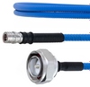 Low PIM 7/16 DIN Male to QMA Male Plenum Cable SPP-250-LLPL Coax in 48 Inch and RoHS with LF Solder - FMCA1797-48 - Fairview Microwave Inc.