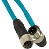 Sensor Cord, 4P, M12 Plug-Rcpt, 9.8 ; Connector Type A Alpha Wire - 48AC6133 - Newark, An Avnet Company