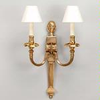 Louis XVI Wall Light - WL33/BR - Vaughan Designs, Inc.