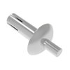 Drive Rivet, Full Brazier Head, 3.2 mm -- 38-204-12-13 - Image