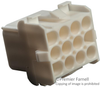 Plug & Socket Housing, Receptacle, Nylon; Product Range Amp Te Connectivity - 90F4841 - Newark, An Avnet Company