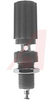 Binding post, insulated, 5/16 D mntg hole, 8-32 thrd, tin, molded polycarbonate - 70209804 - Allied Electronics, Inc.