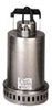 304 SS Submersible Moderate-Flow Dewatering Pump, Manual, 45 GPM, 115 VAC -- GO-75504-60 - Image