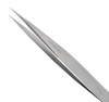 Excelta Two Star Utility Tweezers MM-SA-PI - Stainless Steel Straight Strong Point Tip - 5 in Length - EXCELTA MM-SA-PI - R. S. Hughes Company, Inc.
