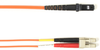 10m (32.8ft) LCMTRJ OR OM2 MM Fiber Patch Cable INDR Zip LSZH -- FOLZH50-010M-LCMT-OR - Image