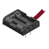 3 AA Cell Holder, PC with Ribbon -- 2464RB - Image