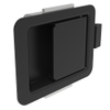 Push-to-Close Latch, Small Size, 1.2 - 2mm  Grip, Stainless Steel, Black Finish - 64-10-111-55 - Southco