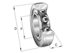 Cam Followers & Yoke Rollers - LR203-2RS - Pacific International Bearing, Inc.
