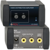 Video Distribution Amplifier - 1X2 RCA NTSC/PAL -- EZ-VDA2R