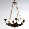 Clermont Chandelier - CLA25/BK - Vaughan Designs, Inc.