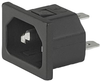 Iec C14 Inlet, 10A, 250Vac, Qc, Panel; Iec Connector Type Schurter - 21T4969 - Newark, An Avnet Company