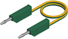 Test Lead, 4Mm Banana Plug, Green/yellow; Test Connector Type A Hirschmann Test And Measurement - 71AC0933 - Newark, An Avnet Company