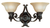 Light Vanity Fixture - VS9202-LBR - Murray Feiss Lighting
