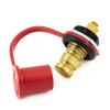 Cole Hersee 46210-02 Jumper Terminal, Red Cap (PositiVDCe), 6-36VDC - 36660 - Waytek, Inc.