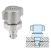 Retractable One-touch Clamping Locator -- CP740 - Image