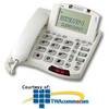 ClearSounds Large LCD Amplified Phone with Speakerphone - CST25 - TelephoneStuff.com