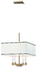 2914-AGB Mid. Chandeliers-Drum Shades - 342305 - Capital Lighting, Inc.