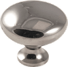 Classic Round Knob, Polished Chrome - 814564 - HardwareSource, Inc.