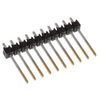 Headers, Male Pins - MTSW-110-22-L-S-440-ND - DigiKey