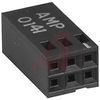 Housing, Connector; Crimp-Snap; Dual; 6; 250 VAC; 3 A; 750 V - 70085364 - Allied Electronics, Inc.