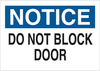 Door Sign - 69091 - Brady Corporation